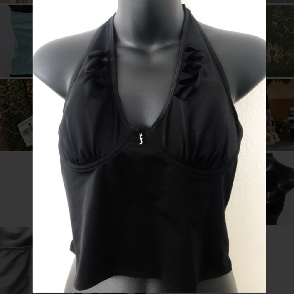 Fredericks of Hollywood Rocker Style Halter Top